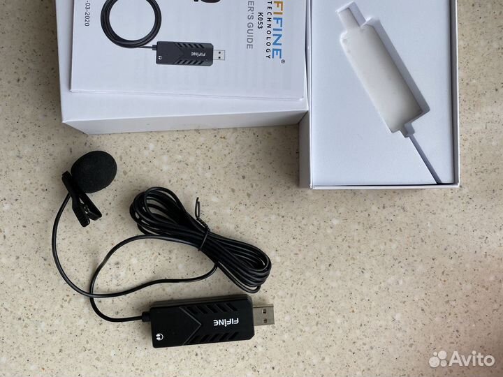 Компьютерный петличный микрофон Fifine