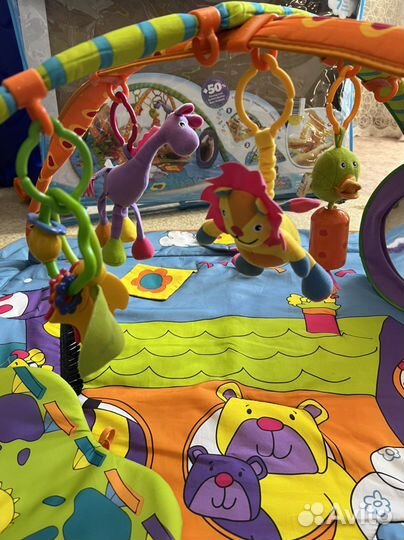 Коврик tiny love с игровой подушкой музыкальный