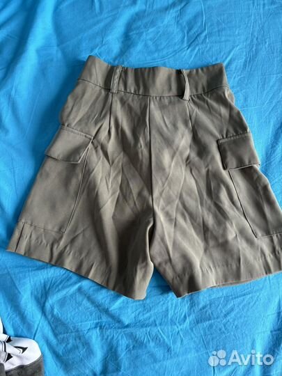 Шорты с высокой талией