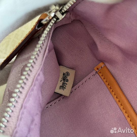 Сумка coach новая бананка