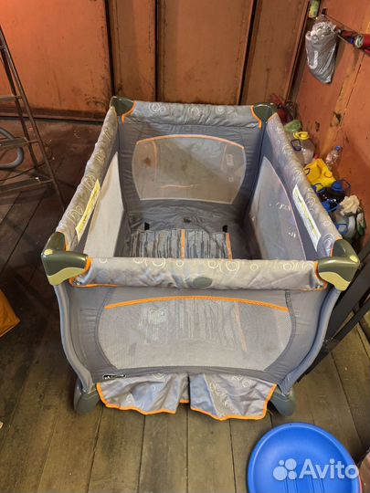 Детская кровать манеж Chicco бу