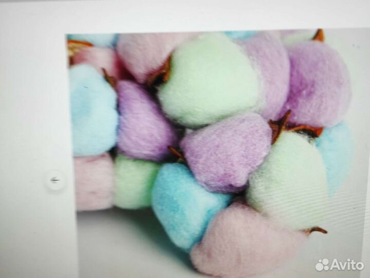 Букет из хлопка