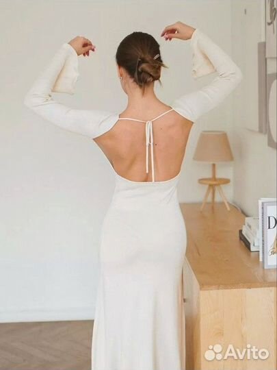 Платье женское длинное