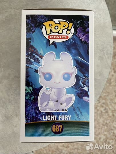 Funko POP Дневная Фурия, Light Fury