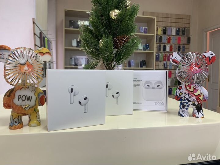 Air Pods 3 1:1 как оригинал лучшее звучание