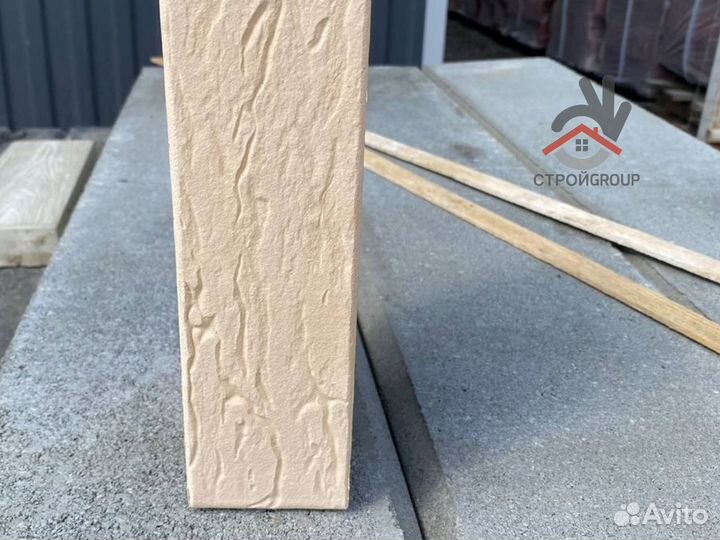 Кирпич одинарный cветло-бежевый