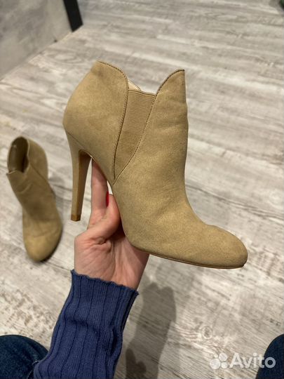 Ботильоны zara 38
