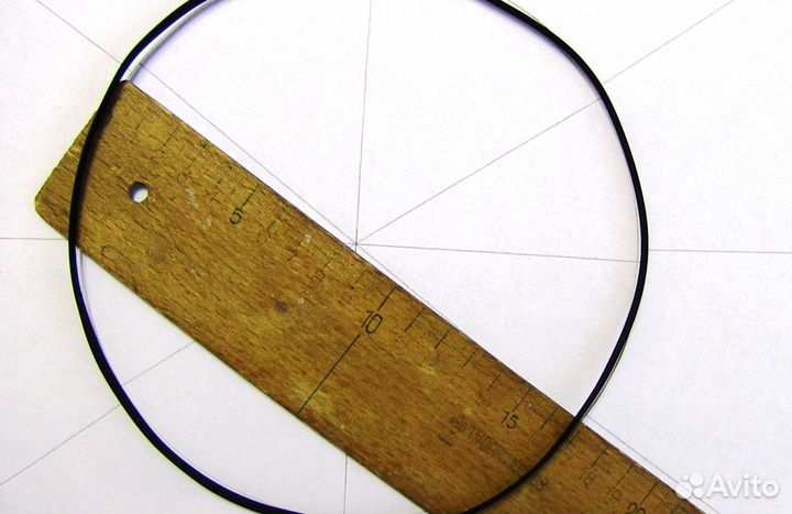 Пассик плоский 265-270 L/2 мм ширина 5мм