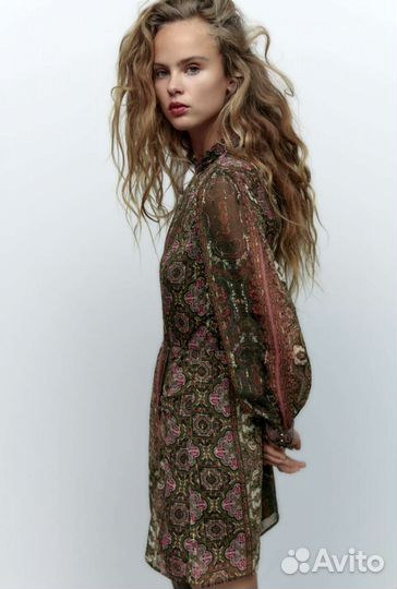 Платье zara с биркой оригинал