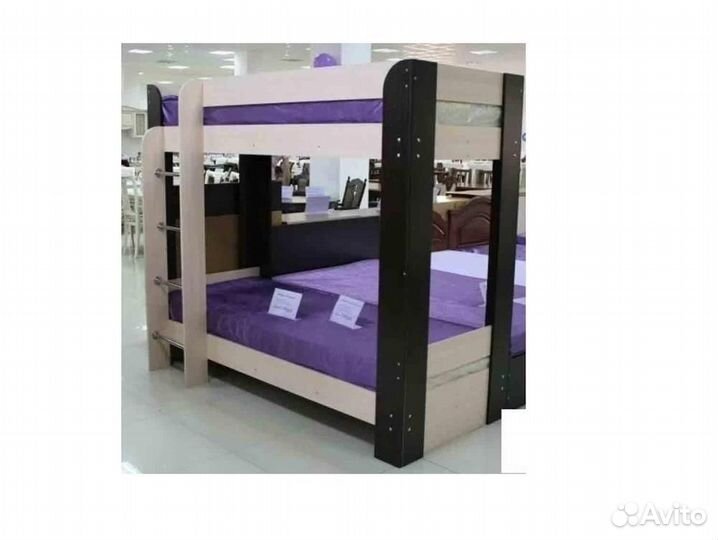 Кровать 2-х ярусная кд-2.4 Росток