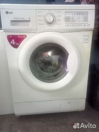 Стиральная машина бу lg 4 кг