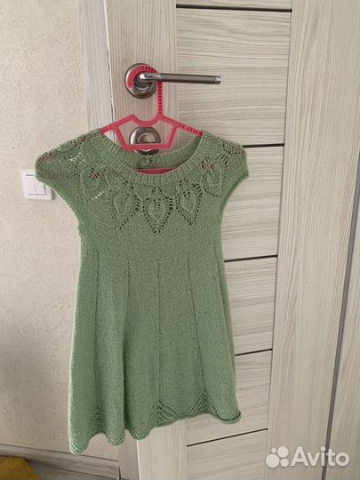 Платье вязаное (ручная работа)