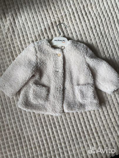 Пальто для девочки zara