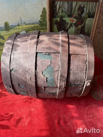 Бочёнок СССР деревянный