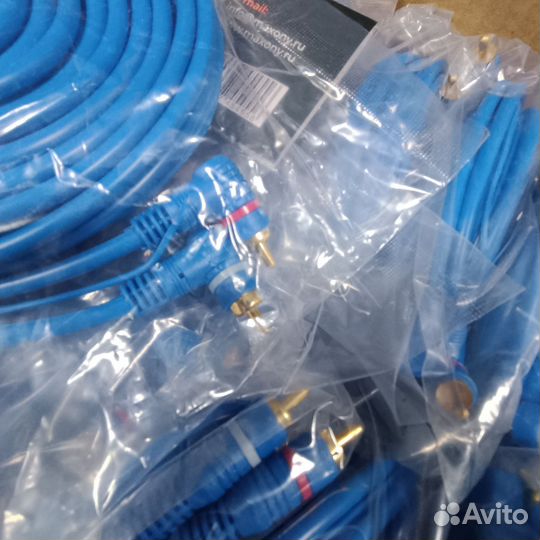 Межблочный Кабель RCA тюльпаны 2 и 4 канала