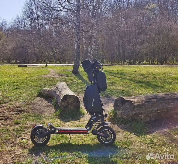 Электросамокат скутер Kugoo G2 Pro Custom Lux USA