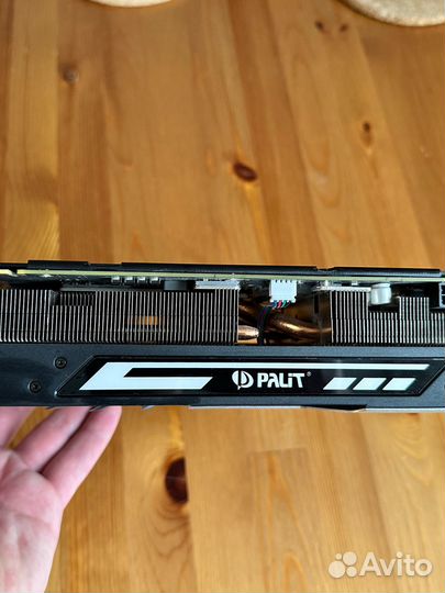 Видеокарта geforce Palit gtx 1070 ti 8gb