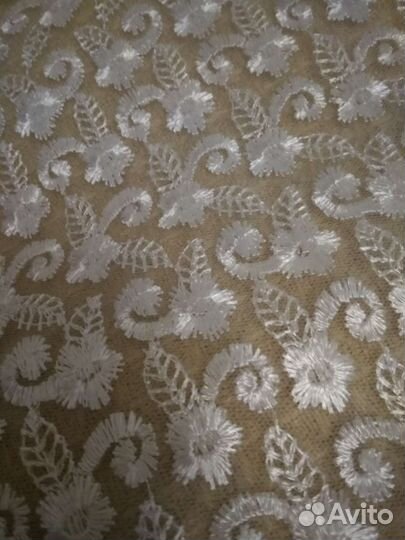 Ткань кружевная,новая