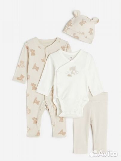 Вещи для новорожденных hm 50/56 новые