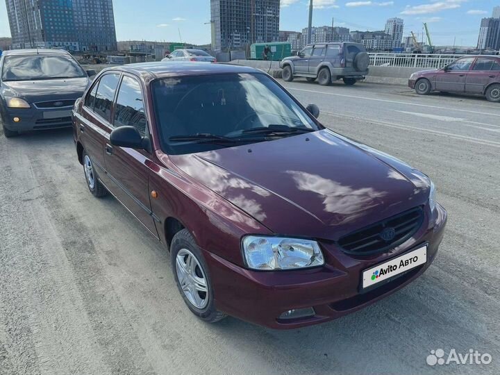 Hyundai Accent 1.5 МТ, 2007, 230 000 км