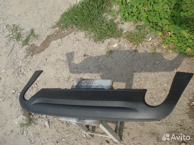 Вольво с60 накладка заднего бампера Volvo S60 10-1