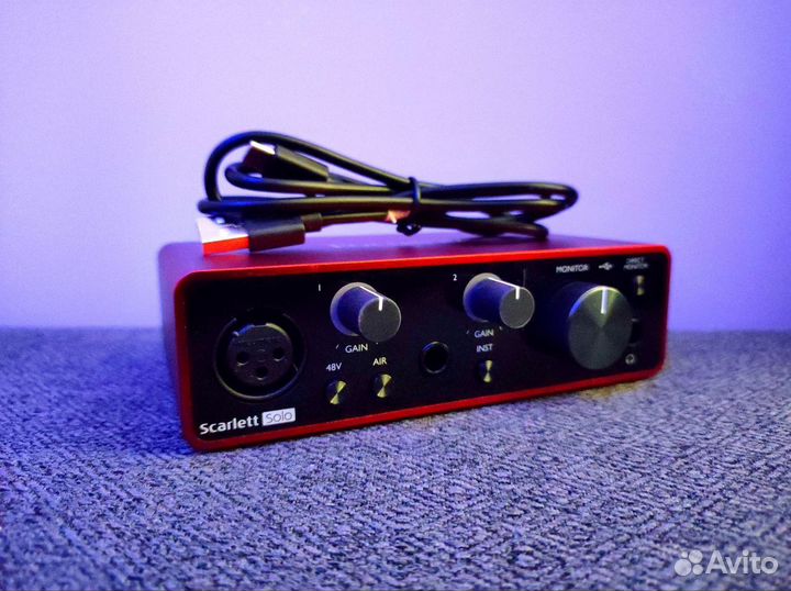 Focusrite Scarlett Solo 3rd Gen