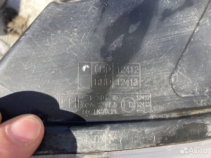 Фара левая для Chevrolet Cruze