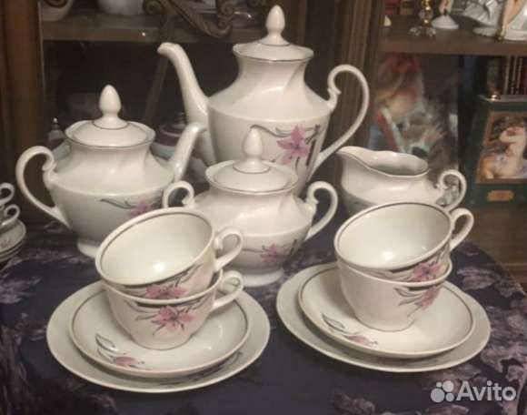 Рижский чайный сервиз 32 предмета