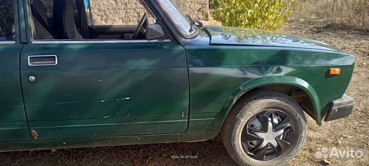 ВАЗ 2107 1.5 МТ, 1999, 80 236 км