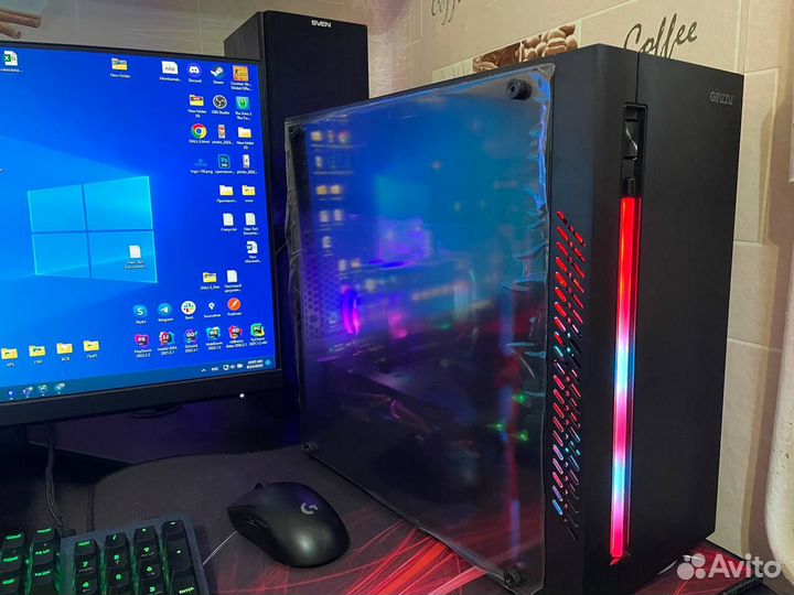 Игровой компьютер RX580/ 12 ядер/ 16GB/ 512GB M2