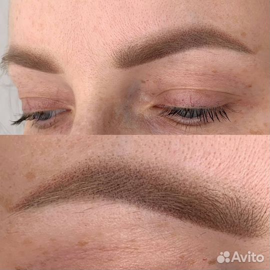 Перманентный макияж. Брови, губы, межресничка