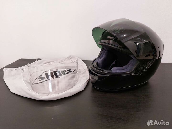 Shoei XR 1000 Black Clear Pinlock