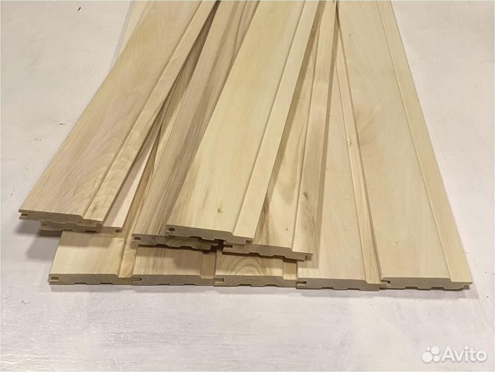 Вагонка из липы для сауны, сорт А