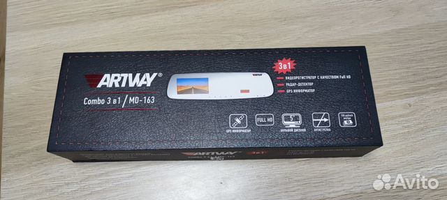 Видеорегистратор artway MD-163 Combo 3в1