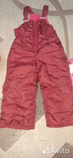 Зимний костюм для девочки