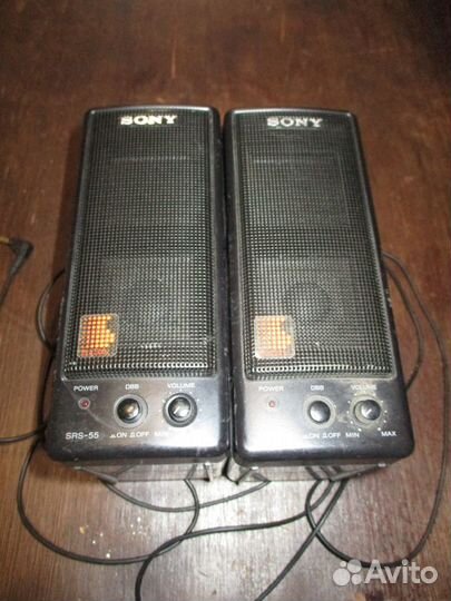 Колонки активные sony SRS - 55 Made in Japan