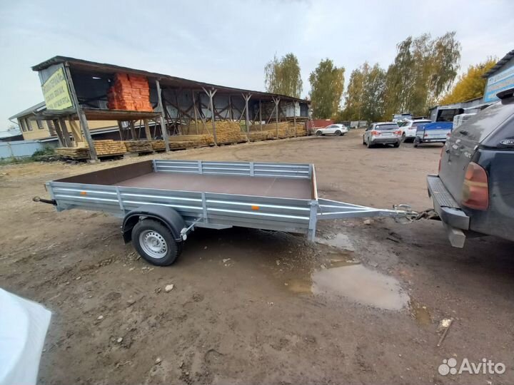 Прицеп 18.022 для двух снегоходов. Уст. фаркопа