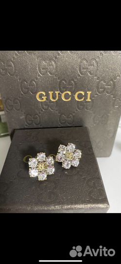 Серьги gucci