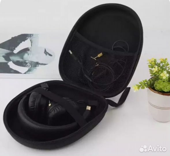 Жёсткий чехол для наушников Sony, JBL (Кейс)