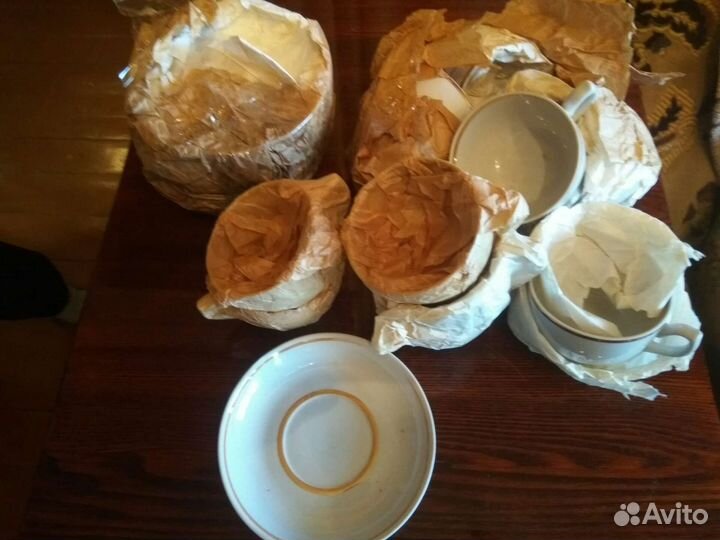 Чайные чашки и блюдца СССР