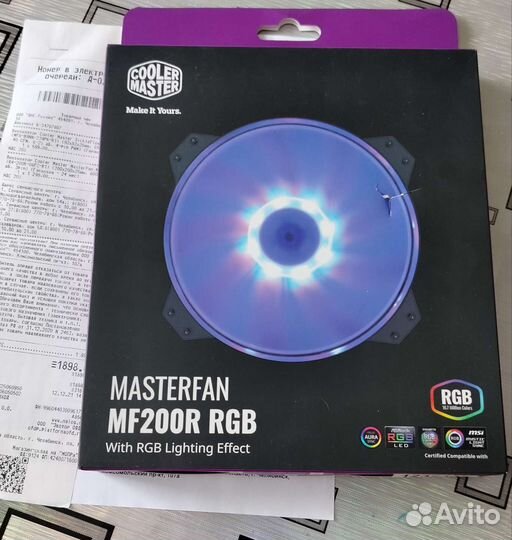 Cooler master 200мм rgb