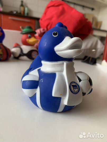 Уточки коллекционные футбольные команды