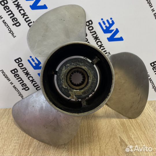 Винт гребной сталь, Yamaha 150-300 3x13 3/4x19