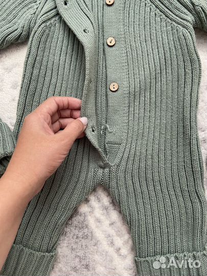 Вязаный костюм детский