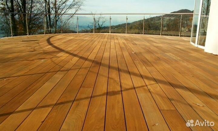 Палубная доска из Тика