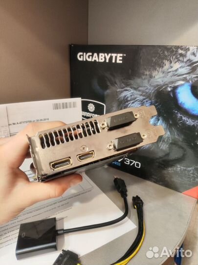 Видеокарта gigabyte R7 370 2gb gddr5