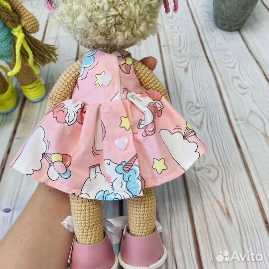 Кукла Вязаная амигуруми ручная работа