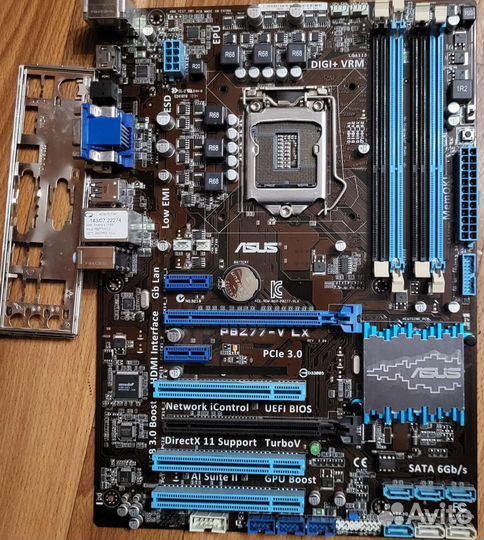 Материнская плата asus P8Z77-V LX