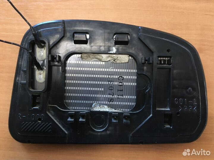 Боковое левое зеркало с подогревом Ниссан Тиида