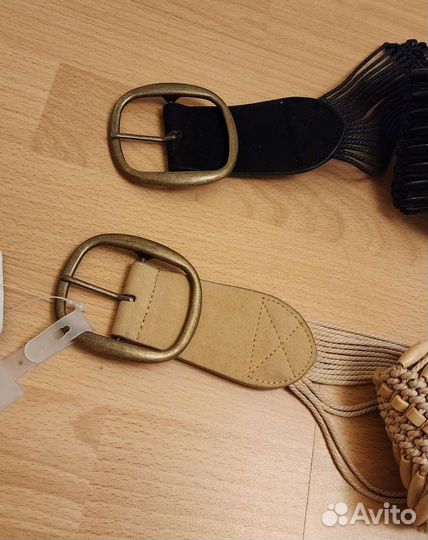 Ремень плетеный бохо этно макраме дерево